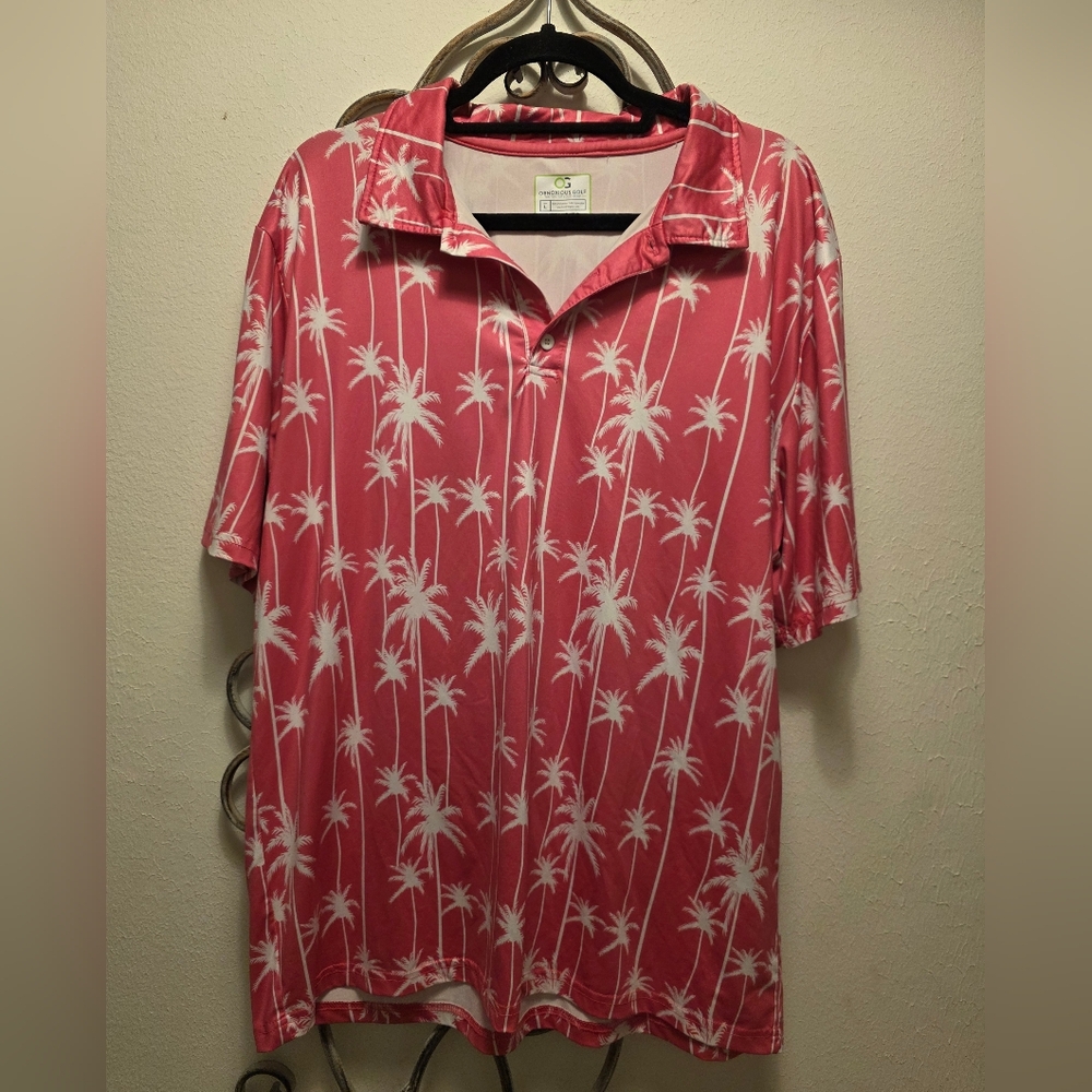 Obnoxious Golf Tropical Polo